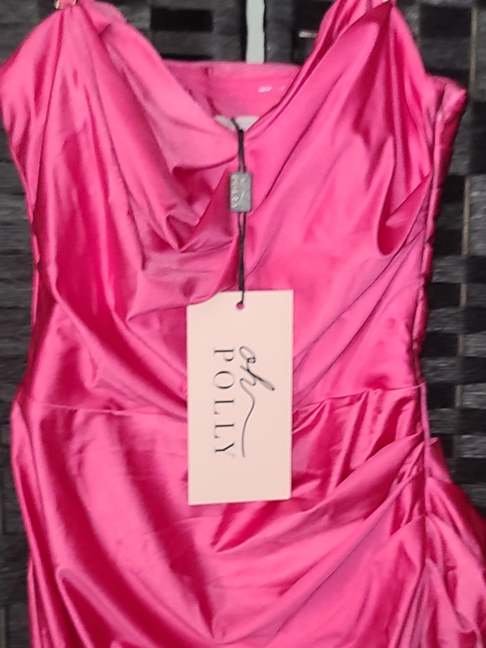 Oh Polly pink mini dress size 2 NWT